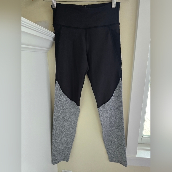 Thrive Societe Pants - Thrive Societé, Women's Leggings, Black/Grey, Size Medium